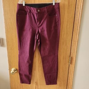 Burgundy Pants